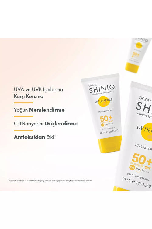 SHINIQ KURU CİLTLER İÇİN GÜNEŞ KORUYUCU SPF50+ 40 ML