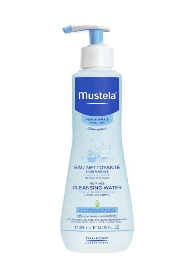 Mustela Durulama Gerektirmeyen Temizleyici Sıvı 300 ml