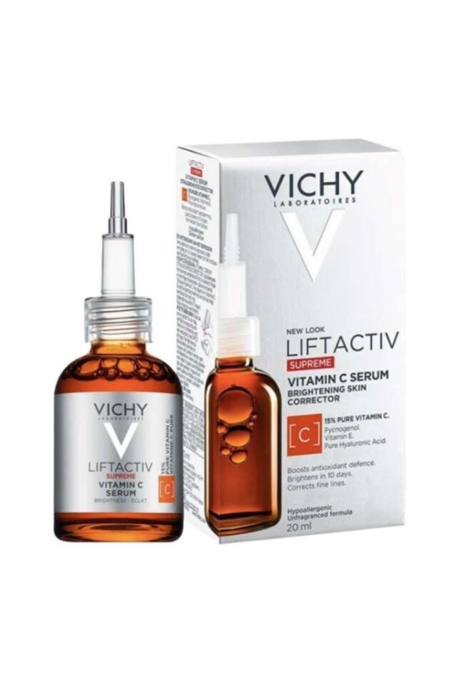 Vichy Liftactiv Supreme %15 Saf C Vitamini Aydınlatıcı Antioksidan Serum 20 ml