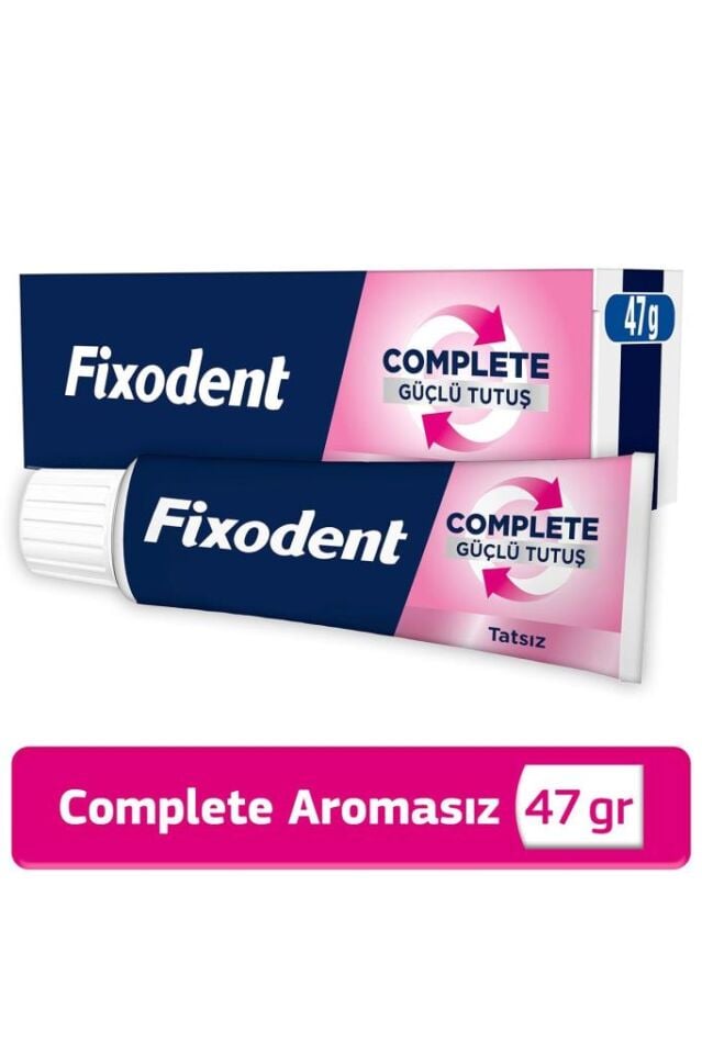 Fixodent Complete Diş Protez Yapıştırıcı Tatsız 47 gr