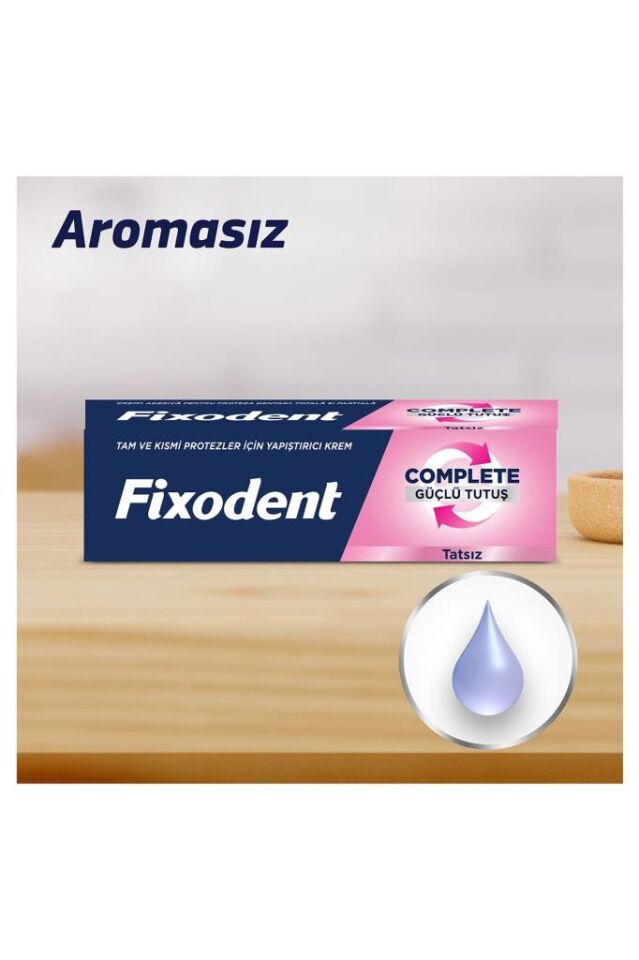 Fixodent Complete Diş Protez Yapıştırıcı Tatsız 47 gr