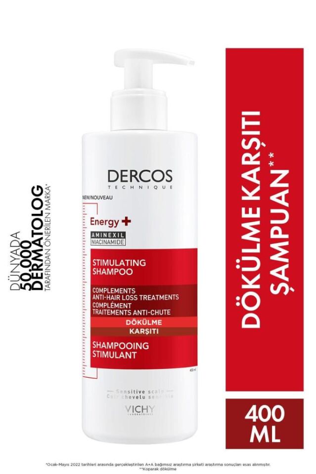 Vichy Dercos Energisant 400 ml
