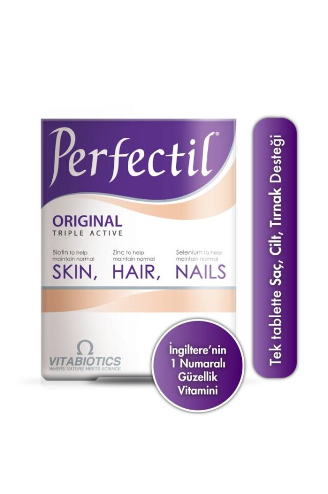 Perfectil Saç Tırmak ve Cilt için 30 Tablet