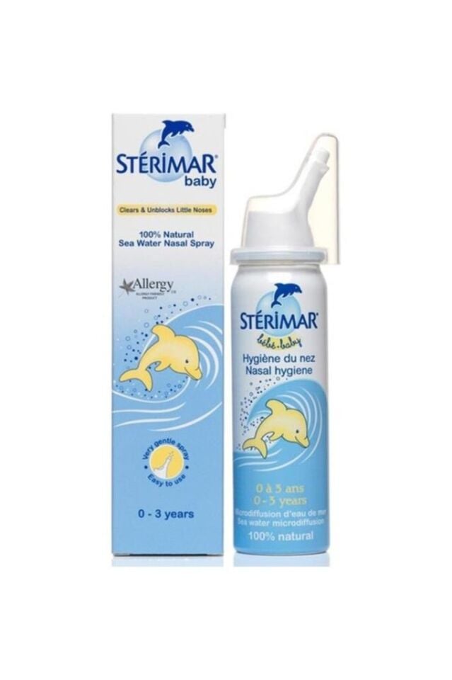 Sterimar Baby Deniz Suyu Burun Açıcı Sprey (0-3 yaş) 100 ML