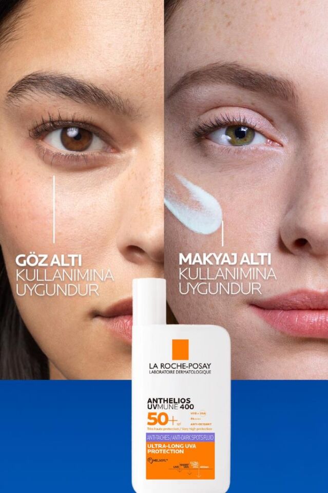 La Roche Posay Anthelios Uvmune Anti Dark Spots Fluid Lekeli Ciltlere Özel Güneş Kremi Spf50+ 50 ml