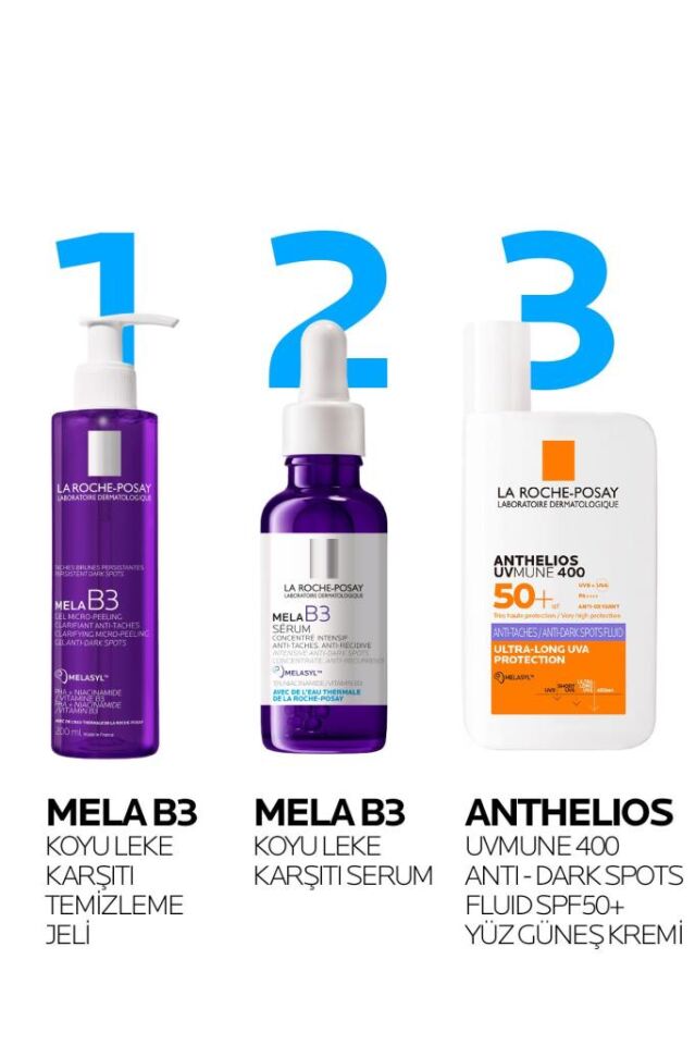 La Roche Posay Anthelios Uvmune Anti Dark Spots Fluid Lekeli Ciltlere Özel Güneş Kremi Spf50+ 50 ml