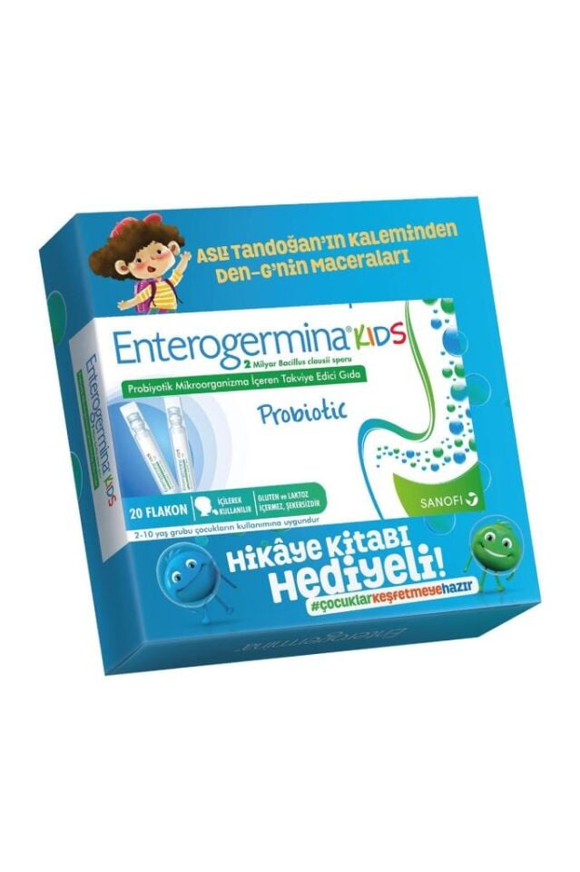 Enterogermina Kids Probiyotik 20 Flakon + Hikaye Kitabı
