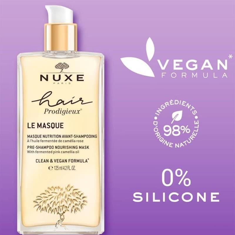 Nuxe Hair Prodigieux Le Masque Şampuan Öncesi Besleyici Maske 125 ml