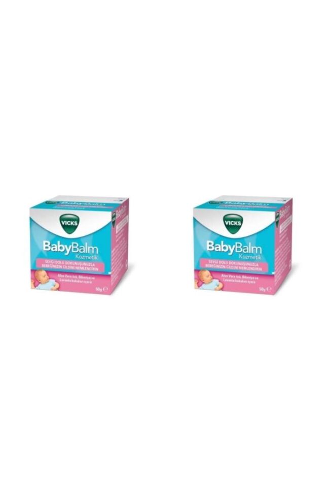 Vicks Baby Balm 50 Gr 2 Boxes