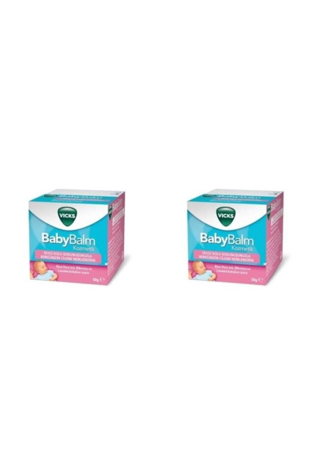 Vicks Baby Balm 50 Gr 2 Kutu
