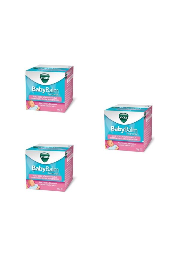 Vicks Baby Balm 50 G 3 Kutu