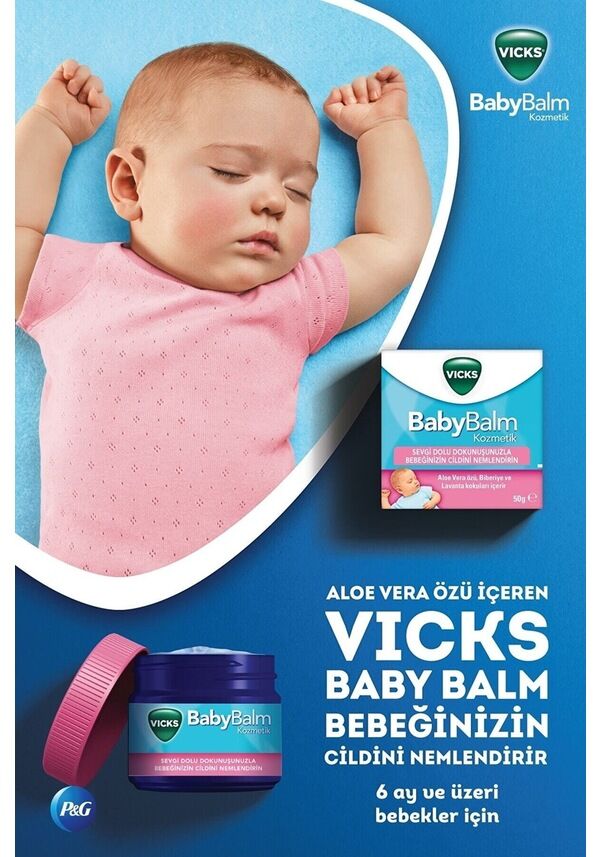 Vicks Baby Balm 50 G 3 Kutu