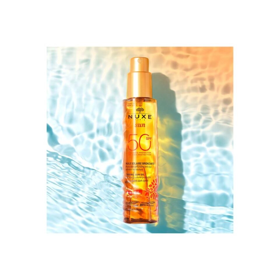 Nuxe Sun Huile Solaire Bronzlaştırıcı Yüz ve Vücut Yağı SPF50 150 ml