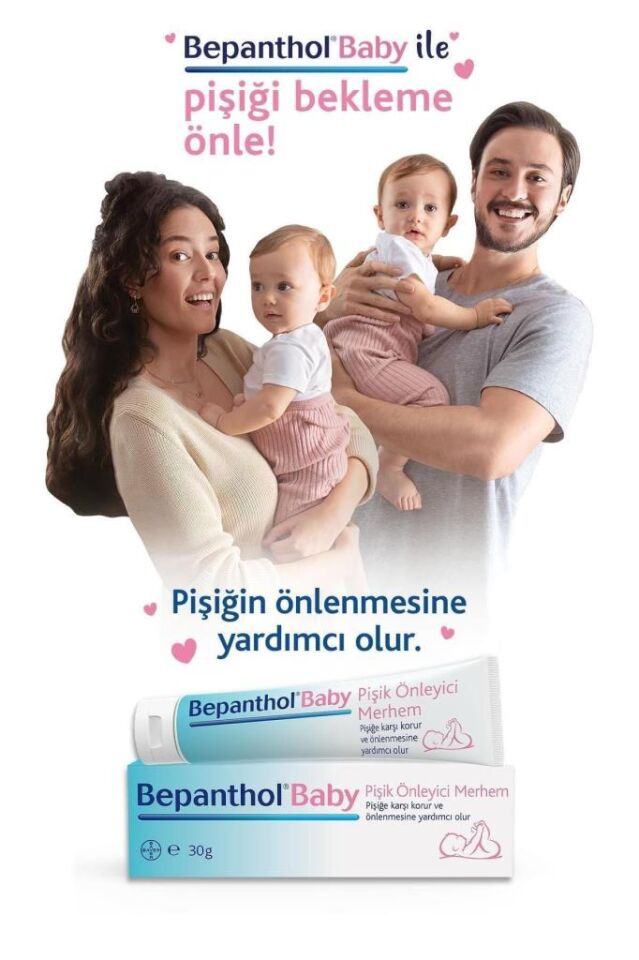 Bepanthol Baby Diaper Rash Prevention Ointment 100 Gr 3 Pieces