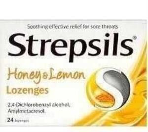 Strepsils Bal ve Limon Aromalı Pastil 24 Pastl