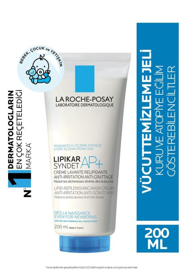 La Roche Posay Lipikar Syndet AP+ Vücut Yıkama Jeli 200ml
