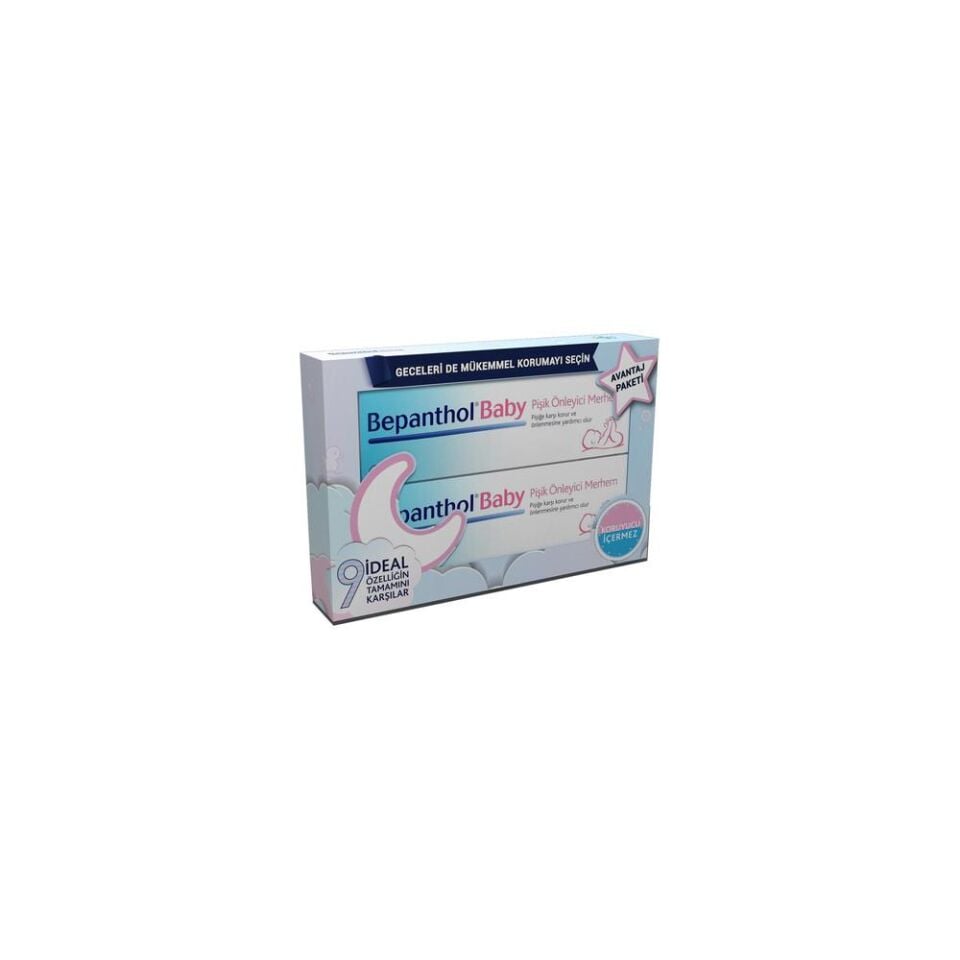 Bepanthol Baby 100 gr 2'li Pişik Merhemi