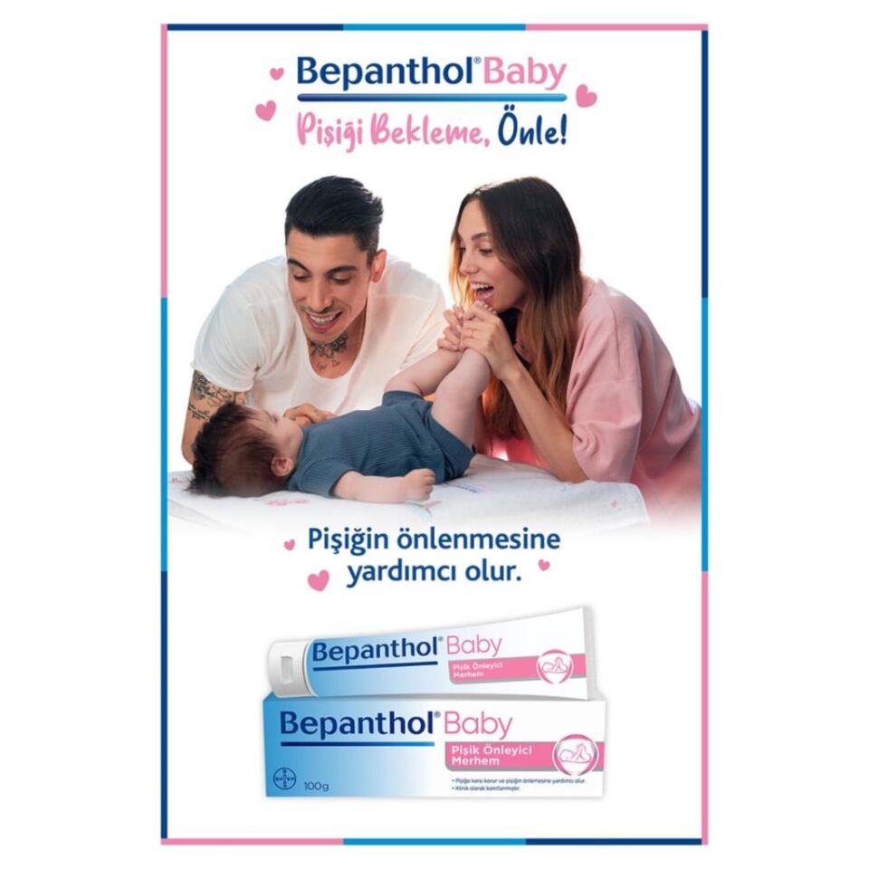 Bepanthol Baby 100 gr 2'li Pişik Merhemi
