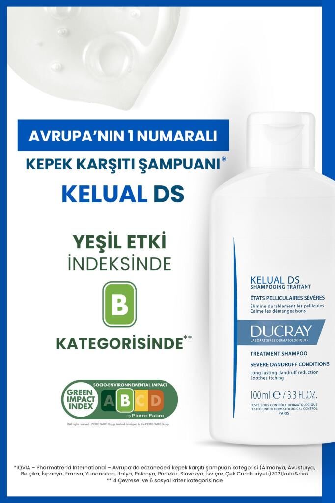 Ducray Kelual DS Shampoo 100ml