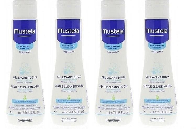 Mustela Gentle Cleansing Gel 50ml X 4 Adet Seyahat Paketi