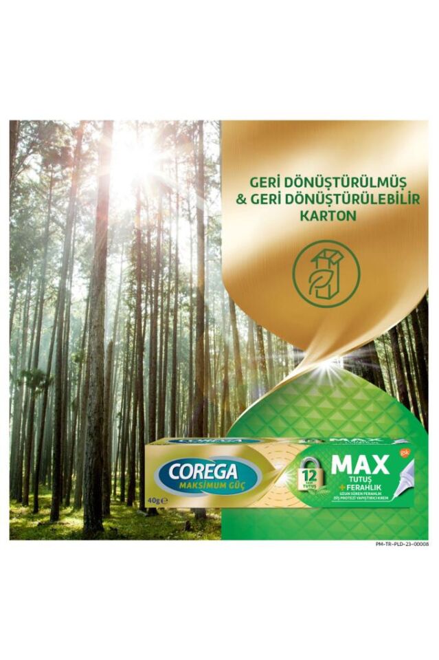 Corega Maksimum Güç Tutuş Ferahlığı 40 gr