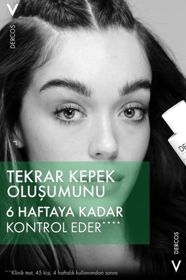 Vichy Dercos Anti-Dandruff Şampuan Normal ve Yağlı Saçlar 75 ml