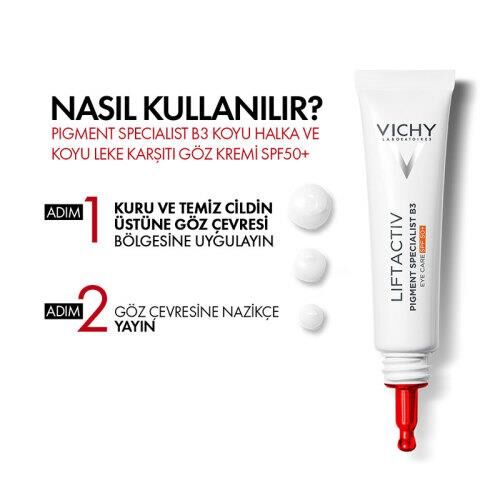 Vichy Liftactiv Pigment Specialist B3 Eye Care SPF50+ 15 ml