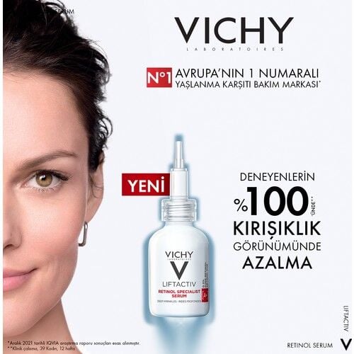 Vichy Liftactiv Retinol Specialist Derin Kırışıklık Karşıtı Serum 30ml