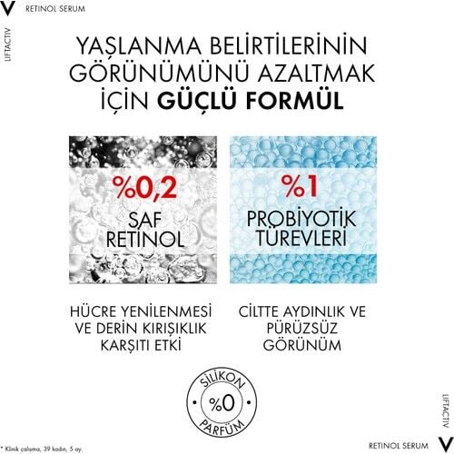 Vichy Liftactiv Retinol Specialist Derin Kırışıklık Karşıtı Serum 30ml