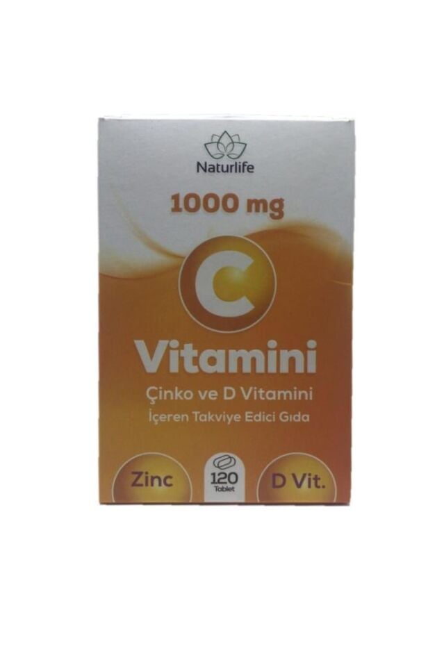 Naturlife Vitamin C 1000 mg 120 Tablets