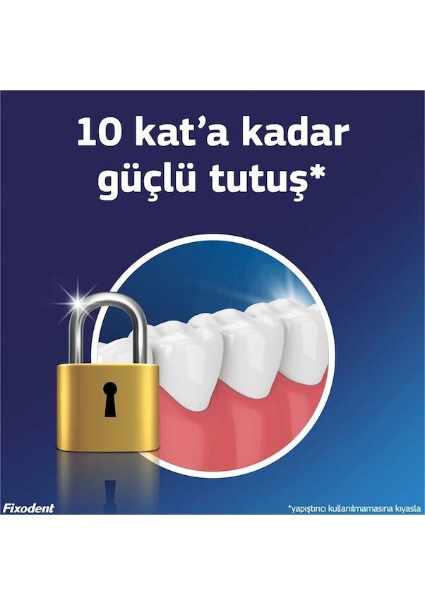 Fixodent Plus Diş Protez Yapıştırıcı Guclu Isırık Krem 40 gr