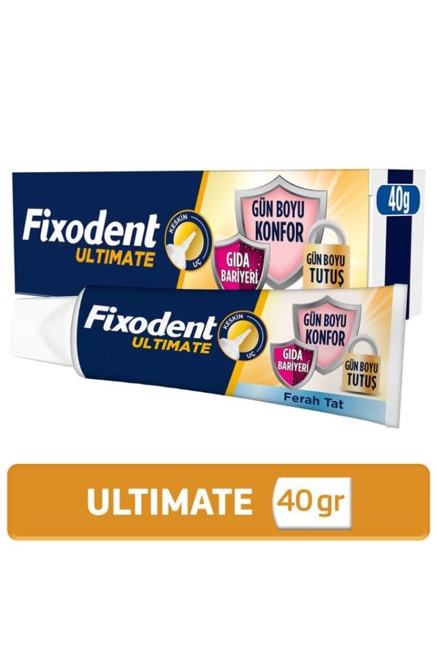 Fixodent Diş Protez Yapıştırıcı Ultimate Ferah Tat 40 gr