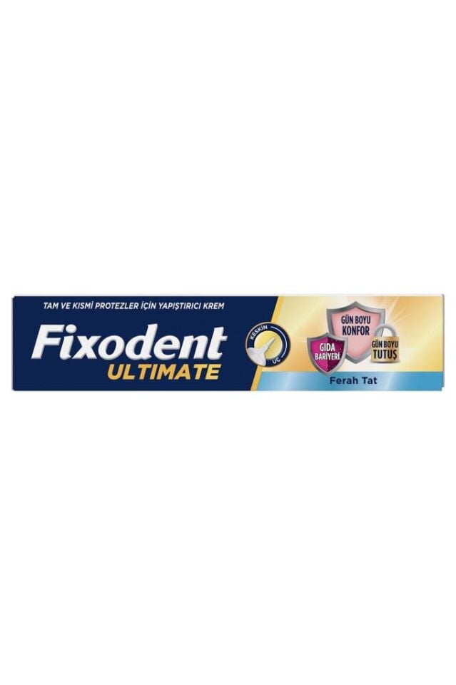 Fixodent Diş Protez Yapıştırıcı Ultimate Ferah Tat 40 gr