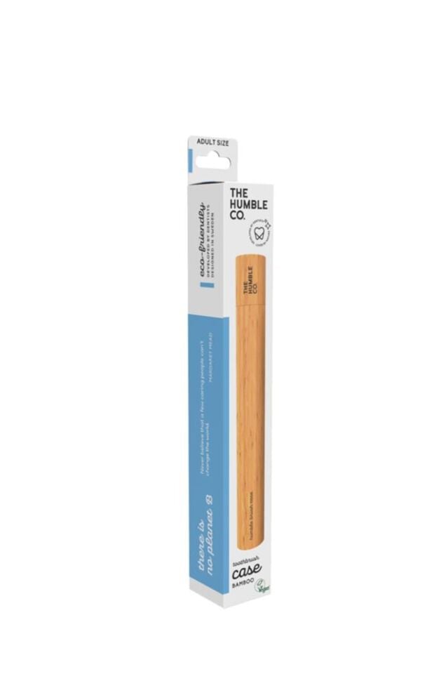 The Humble Co Brush Bambu Diş Fırçası Saklama Kabı