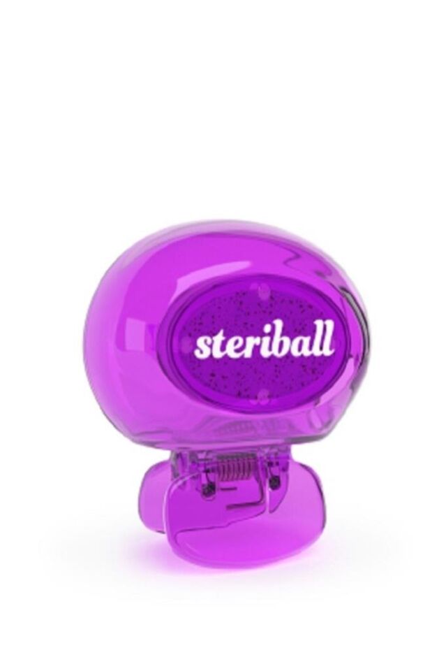 Steriball Diş Fırçası Koruyucu Hijyenik Kap Mor