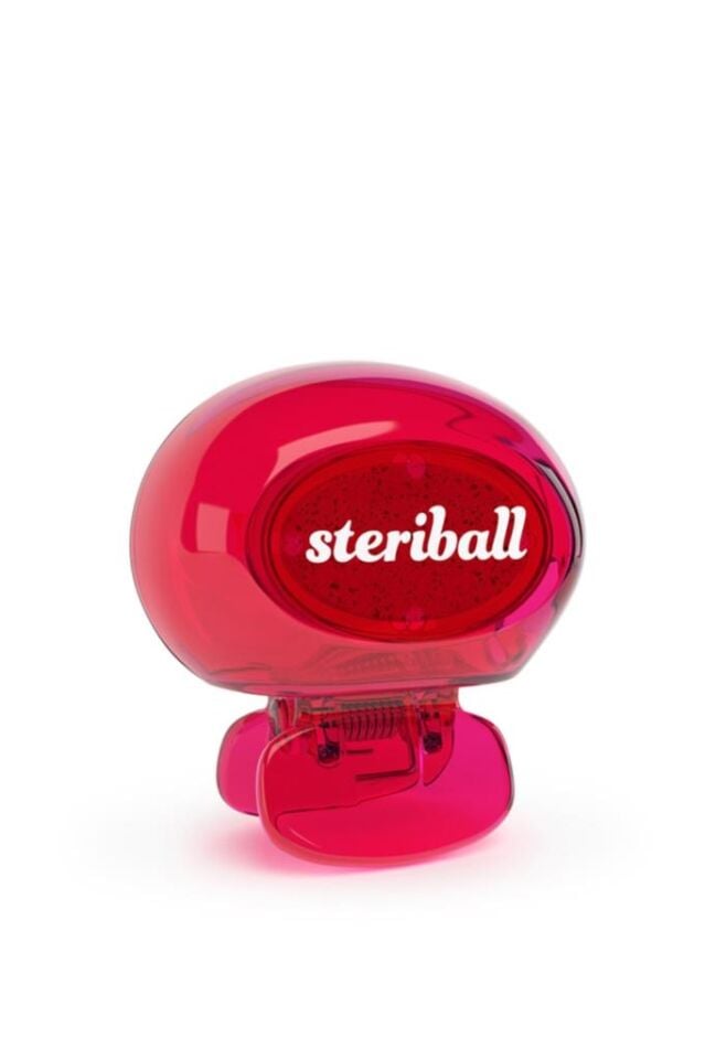 Steriball Diş Fırçası Koruyucu Hijyenik Kap - Kırmızı
