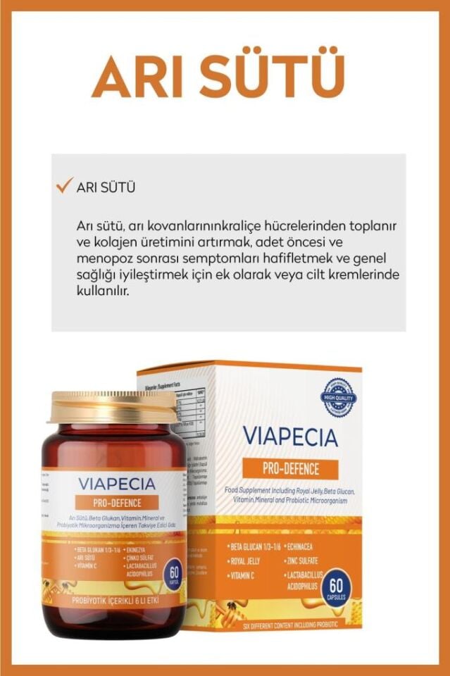 Viapecia Pro-Defence 60 Kapsül