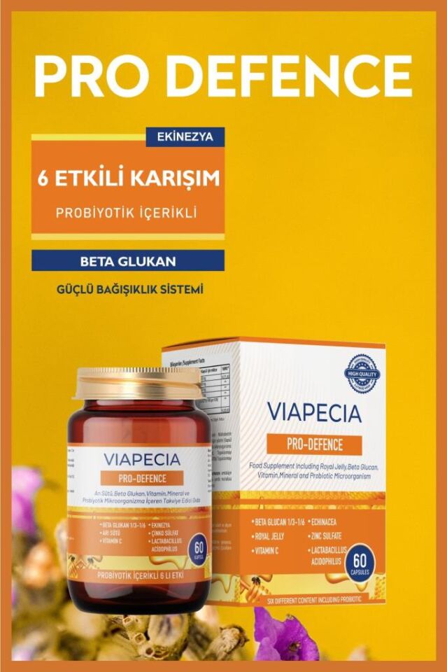 Viapecia Pro-Defence 60 Kapsül