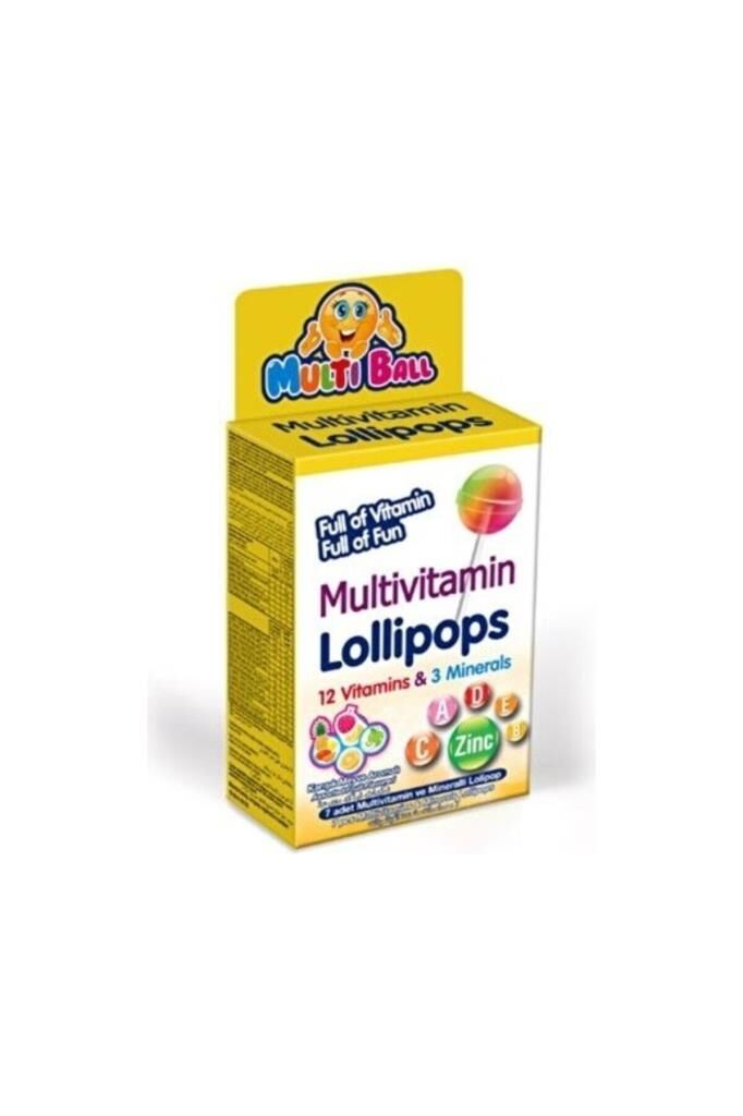 Multiball Multivitamin Lollipops 7'li