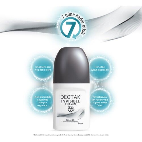 Deotak For Men Invisible 35 ml Roll-On