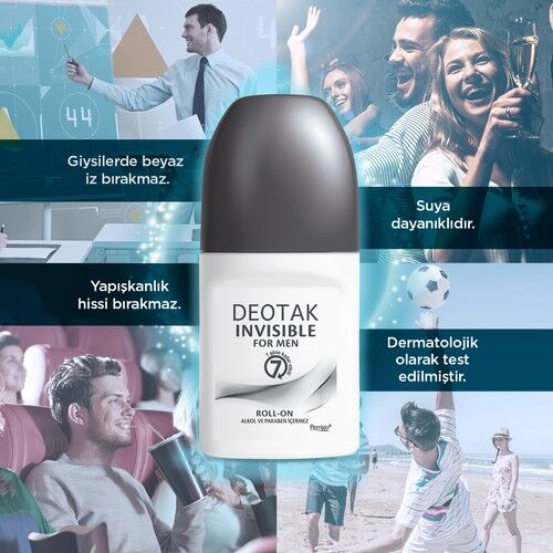 Deotak For Men Invisible 35 ml Roll-On