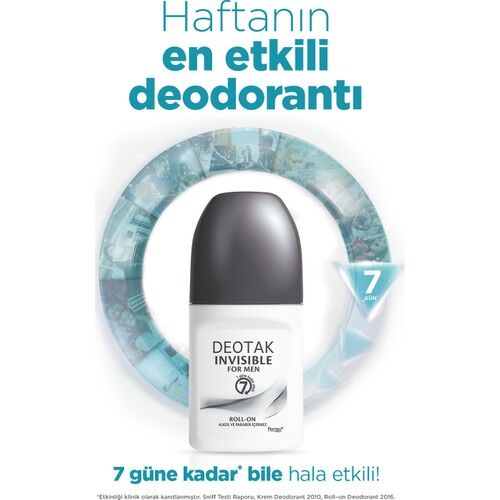 Deotak For Men Invisible 35 ml Roll-On