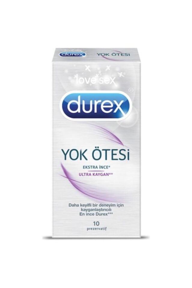 Durex Yok Ötesi Ultra Kaygan Prezervatif 10'lu