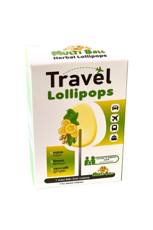 Multiball Travel Lollipops 7 Pieces