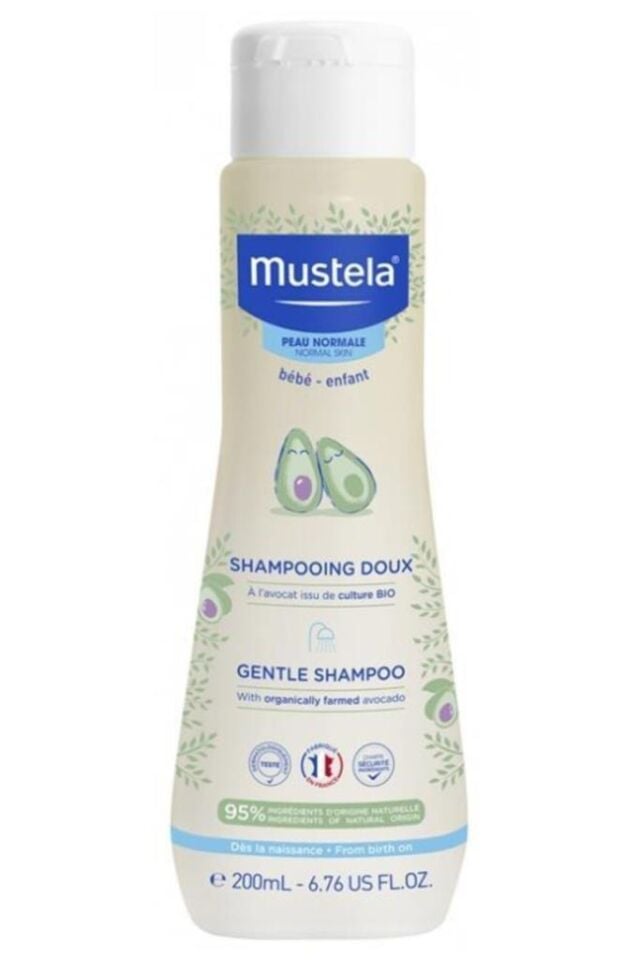 Mustela Baby Shampoo 200 ml (Gentle Shamppo)