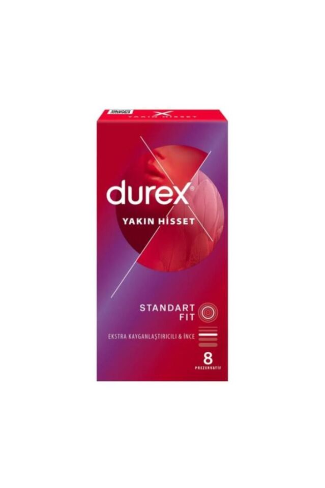 Durex Yakın Hisset Standart Fit 8'li