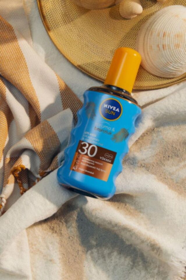 Nivea Sun Koruma ve Bronzluk Güneş Yağı Spf 30 200 ml