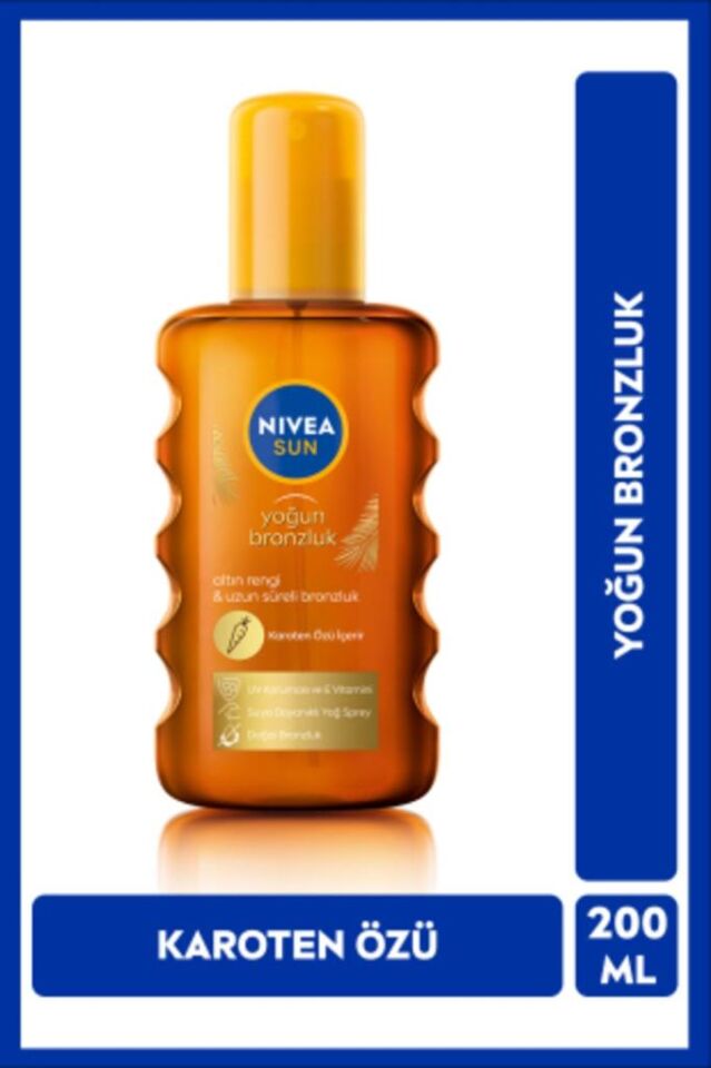 Nivea Sun Karoten Yağ Sprey Bronzlaştırıcı 200ml