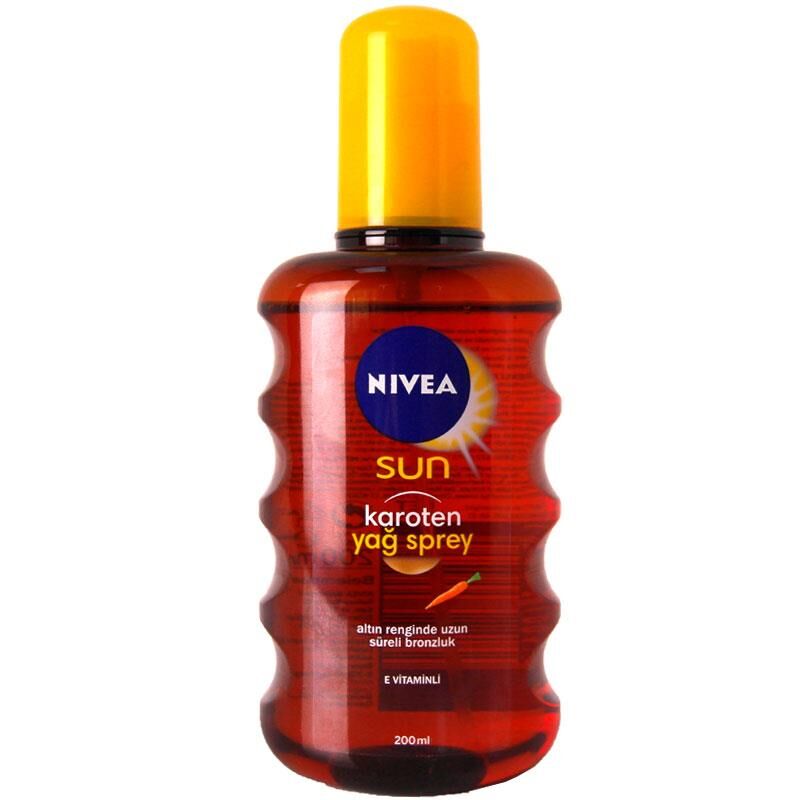 Nivea Sun Karoten Yağ Sprey Bronzlaştırıcı 200ml