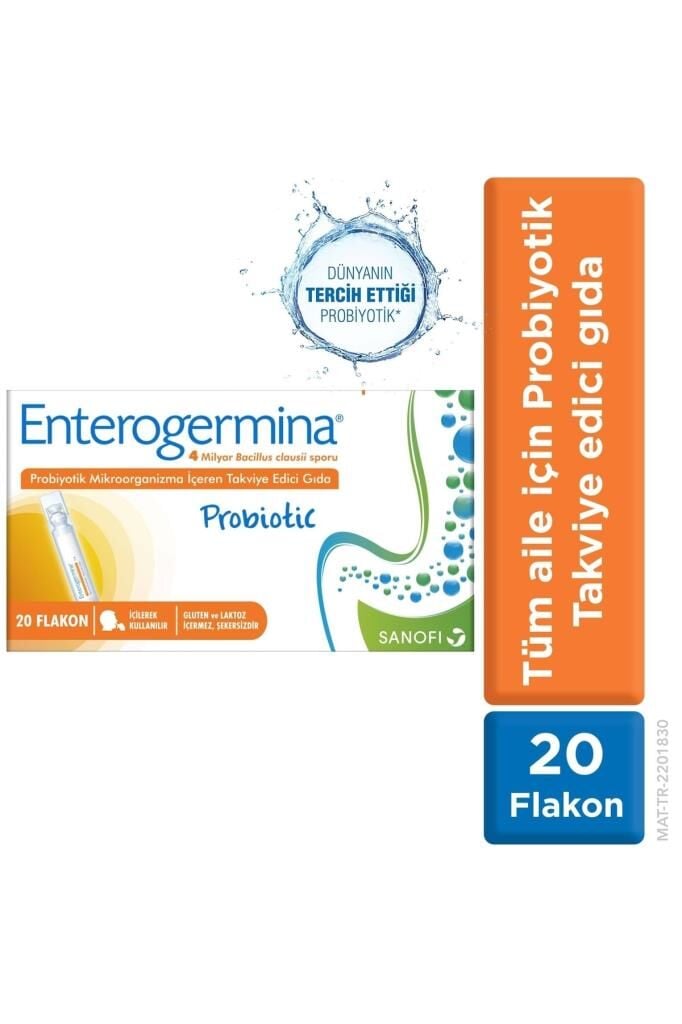 Enterogermina Yetişkin 5 ml 20 Flakon
